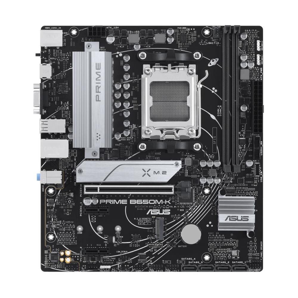 Asus Prime B650M-K AMD AM5 DDR5 Micro ATX Anakart - 1