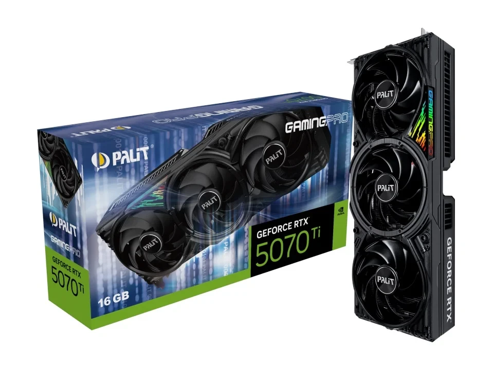 Palit RTX 5070 TI GamingPro 256 Bit GDDR7 16 GB Ekran Kartı - 1