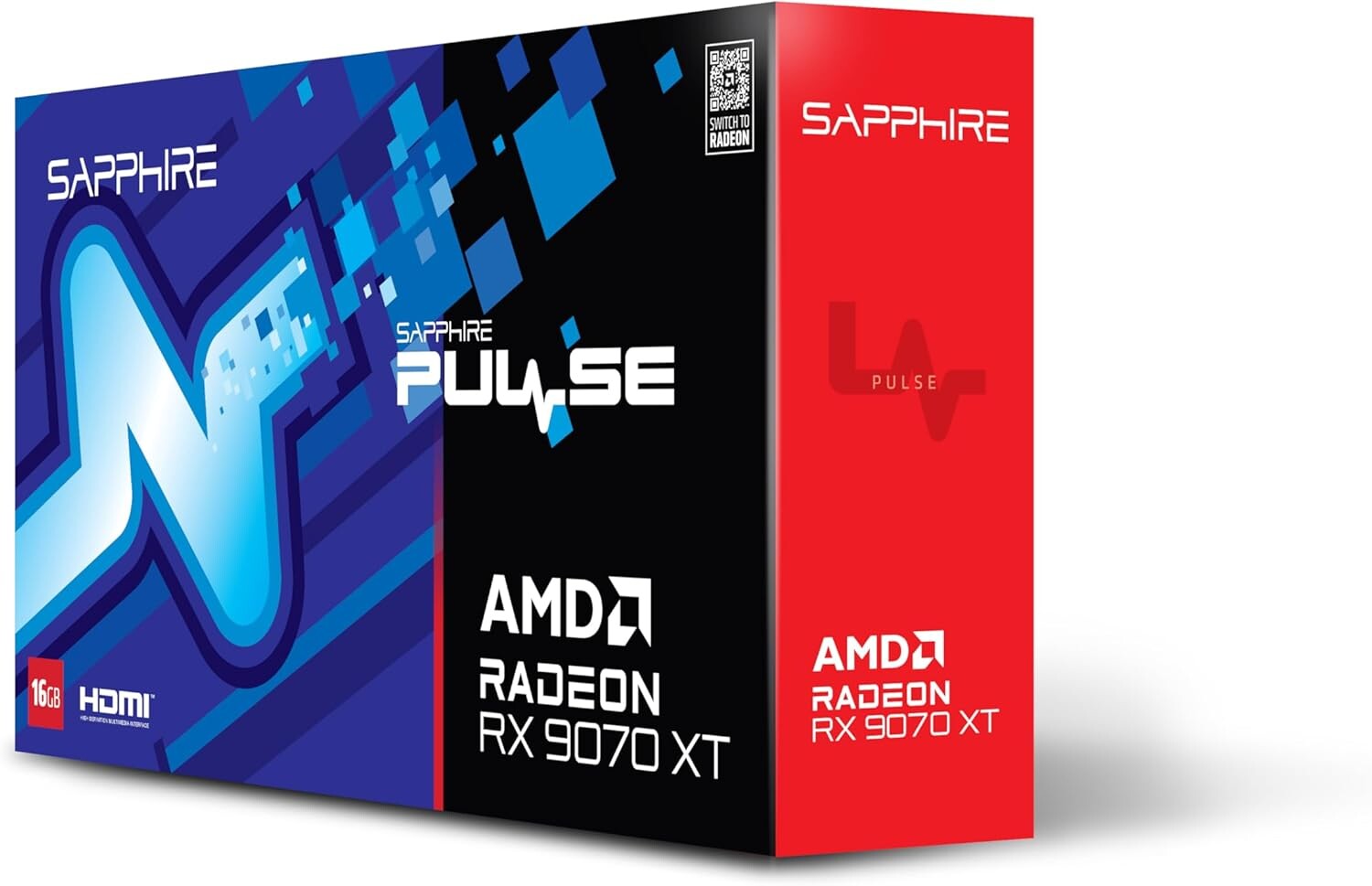 Sapphire RX 9070 XT Pulse 256 Bit GDDR6 16 GB Ekran Kartı - 1